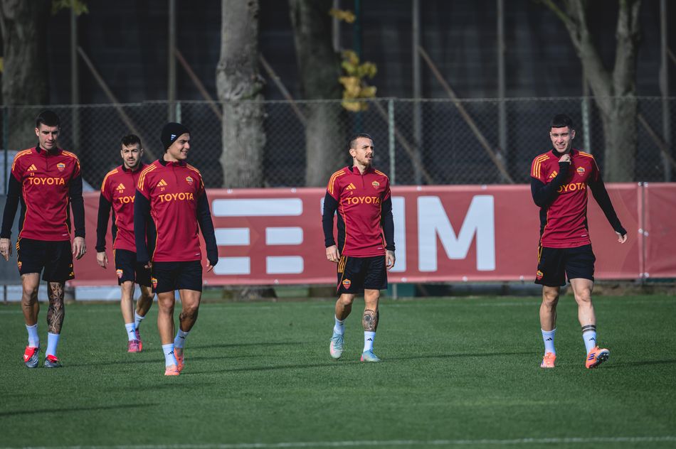 Gallery: Friday's session - AS Roma