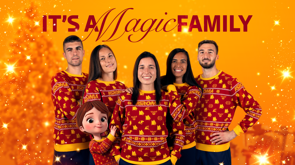 It’s A Magic Family: The Christmas range is here! - AS Roma