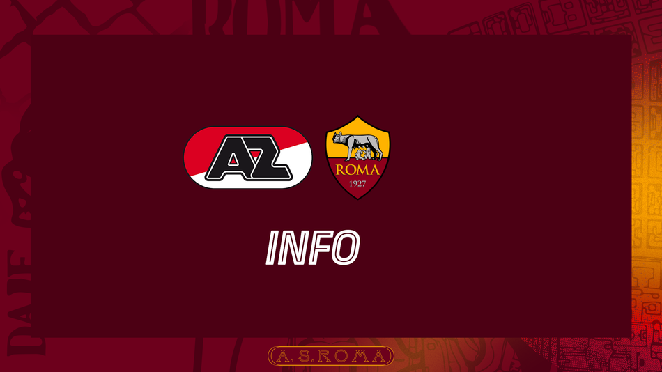 AZ Alkmaar-Roma: le info per i tifosi che andranno in trasferta - AS Roma