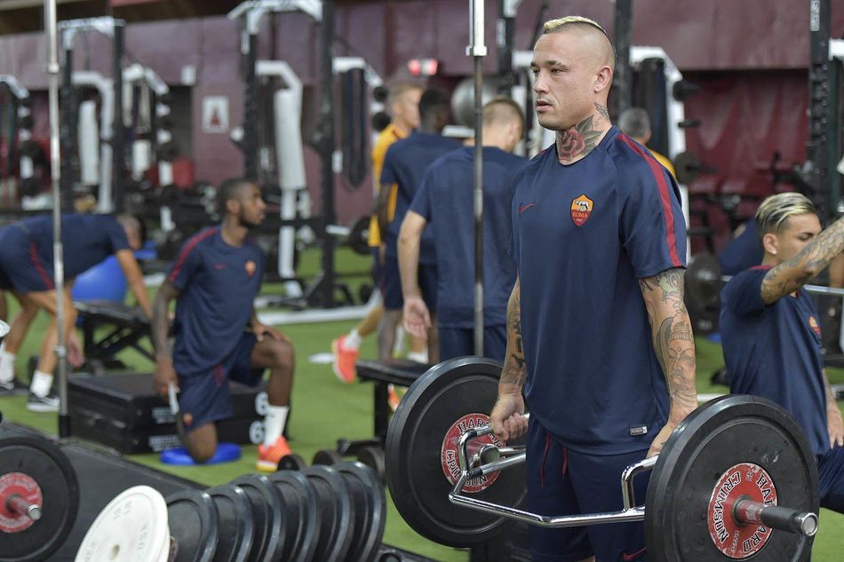 Gallery: Morning gym session for the team - AS Roma