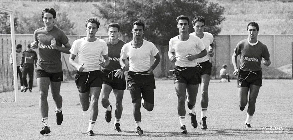 Photo de presse vintage Serie A 1996/97, As Roma, Matteo Pivotto Photo de presse vintage Serie A 1996/97, As Roma, Matteo Pivotto