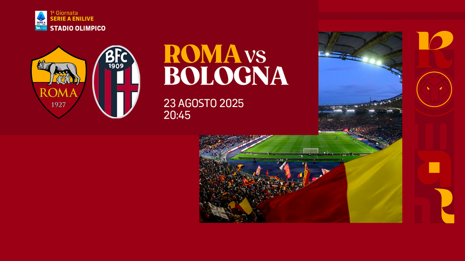 Dal 5 agosto i biglietti di Roma-Bologna: tutte le info - AS Roma