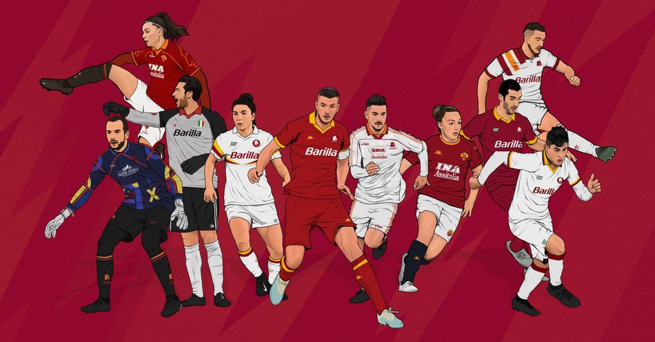Reimagining the past: Current players in the kits of their birth year ...
