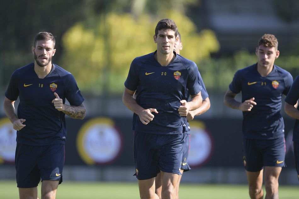 Gallery: Players complete training for the week - AS Roma