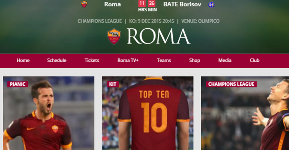 10 most popular website articles in December - AS Roma