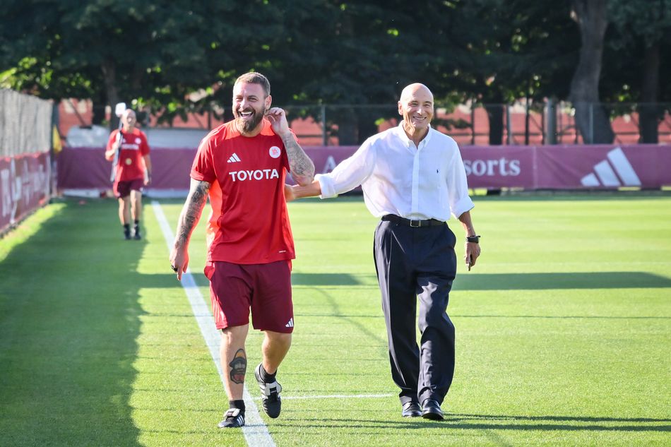 Francesco Rocca – a special spectator at the Fulvio Bernardini - AS Roma