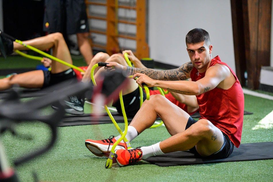 Gallery: Thursday training between gym and pitch - AS Roma