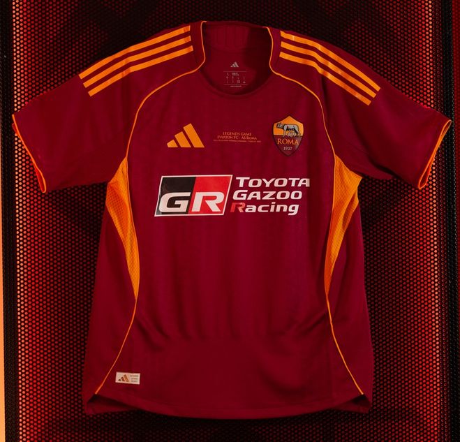 as roma TOYOTA　サッカー　HEAT.RDY 赤 オレンジ 2025 as roma TOYOTA サッカー HEAT.RDY 赤 オレンジ 2025 - メルカリ