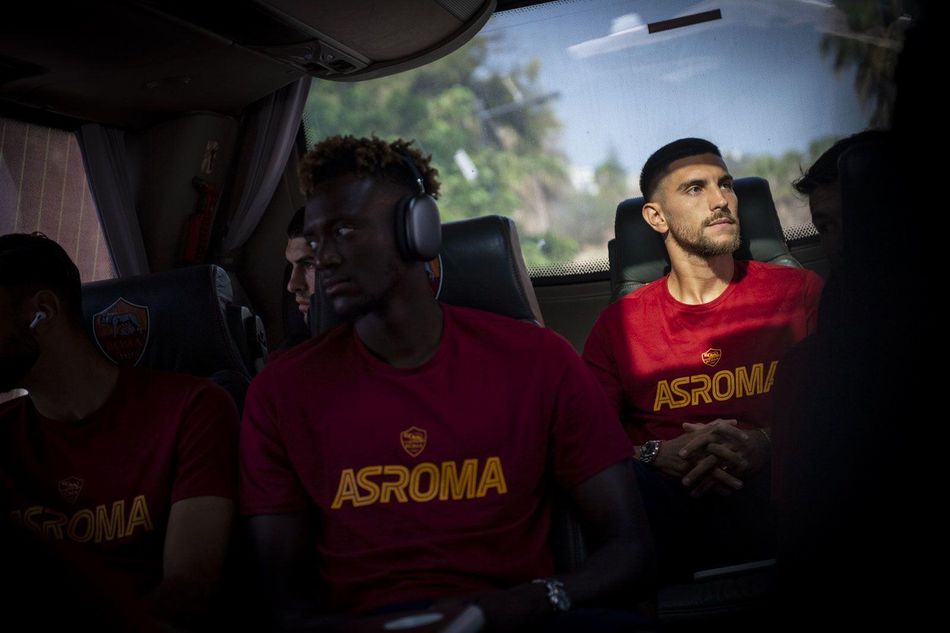 Gallery: Travelling in pre-season - AS Roma