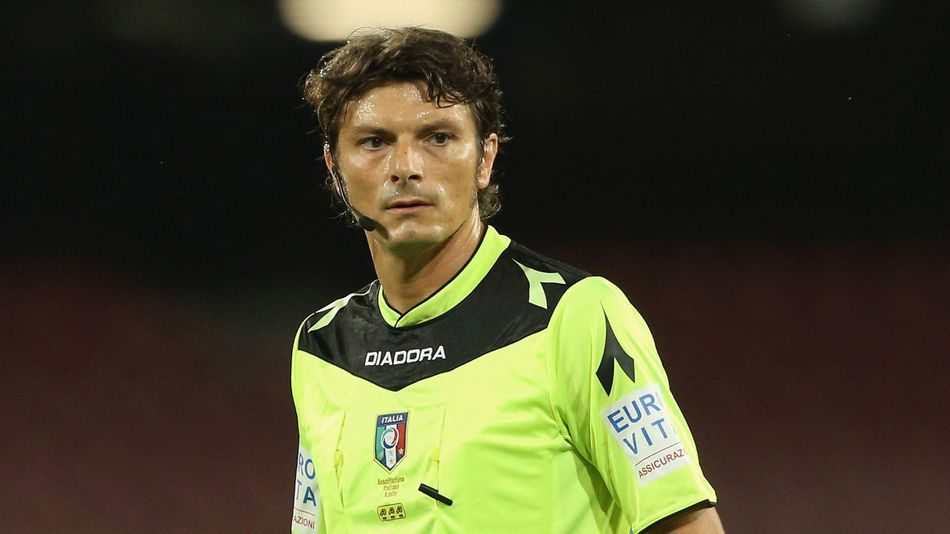 Antonio Damato to officiate Sassuolo v Roma AS Roma