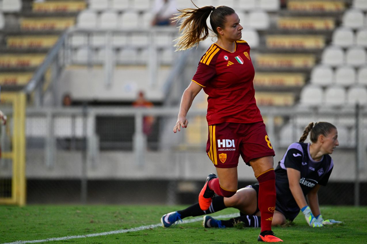 ROME, ITALY - SEPTEMBER 5:  on September 5, 2026 in Rome, Italy. (Photo by AS Roma/AS Roma via Getty Images)