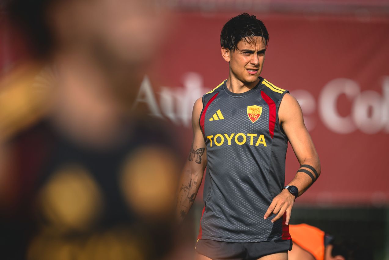 As Roma Gallery Image - Gallery: l'allenamento di martedì