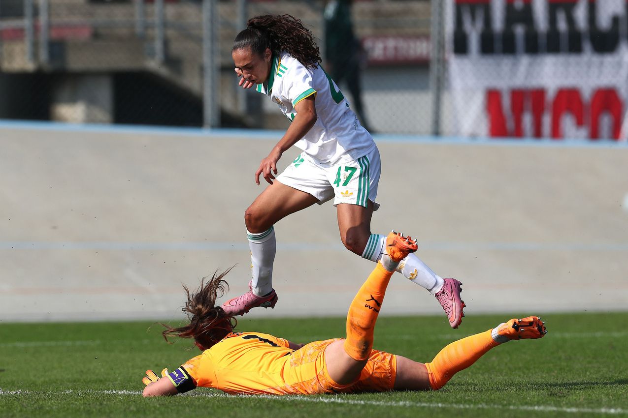 FIORENZUOLA D'ARDA, ITALY - OCTOBER 12:  Giulia Galli of AS Roma in action during Serie A Women match AC Milan and AS Roma at Velodromo Attilio Pavesi on October 12, 2025 in Fiorenzuola d'Arda, Italy. (Photo by AS Roma/AS Roma via Getty Images)