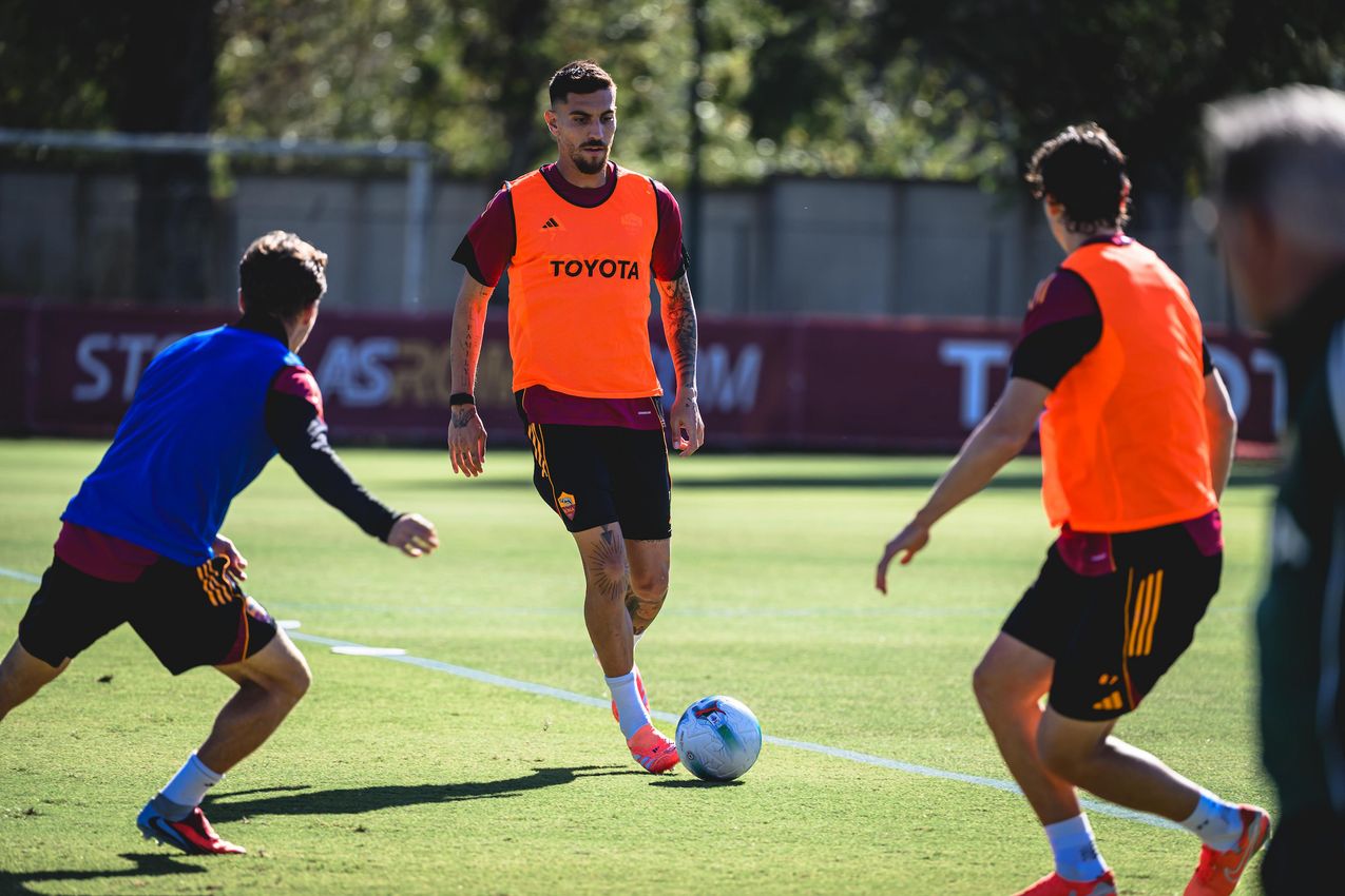 As Roma Gallery Image - Gallery: l'allenamento dell'8 ottobre