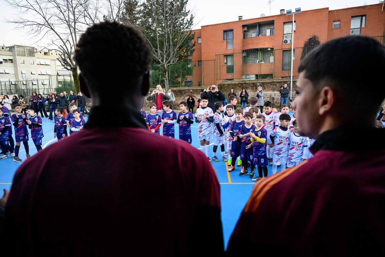 As Roma Gallery Image - Un gol per l'integrazione
