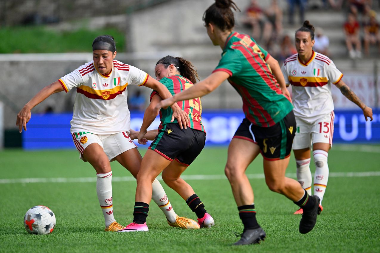 NARNI, ITALY - AUGUST 22:  on August 22, 2026 in Narni, Italy. (Photo by AS Roma/AS Roma via Getty Images)