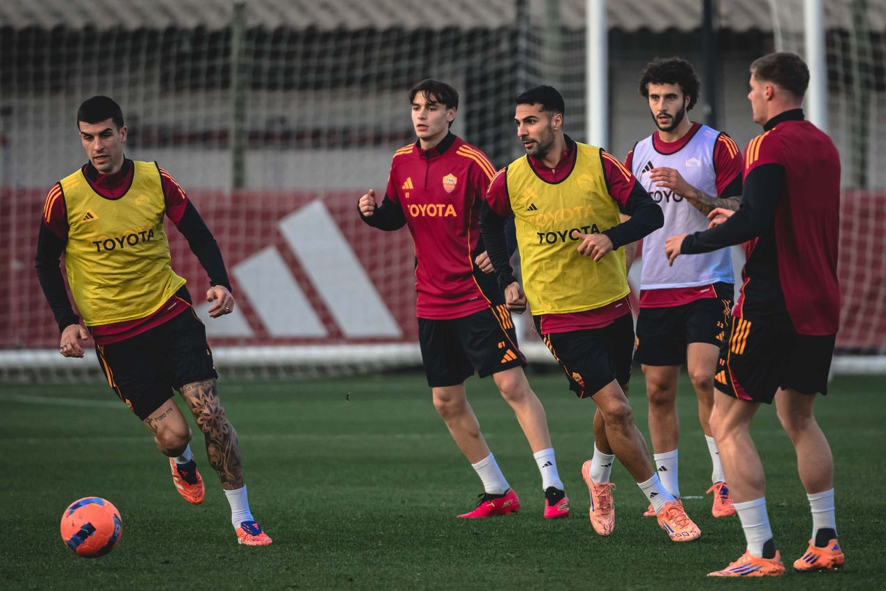 As Roma Gallery Image - Allenamento sabato 13/12