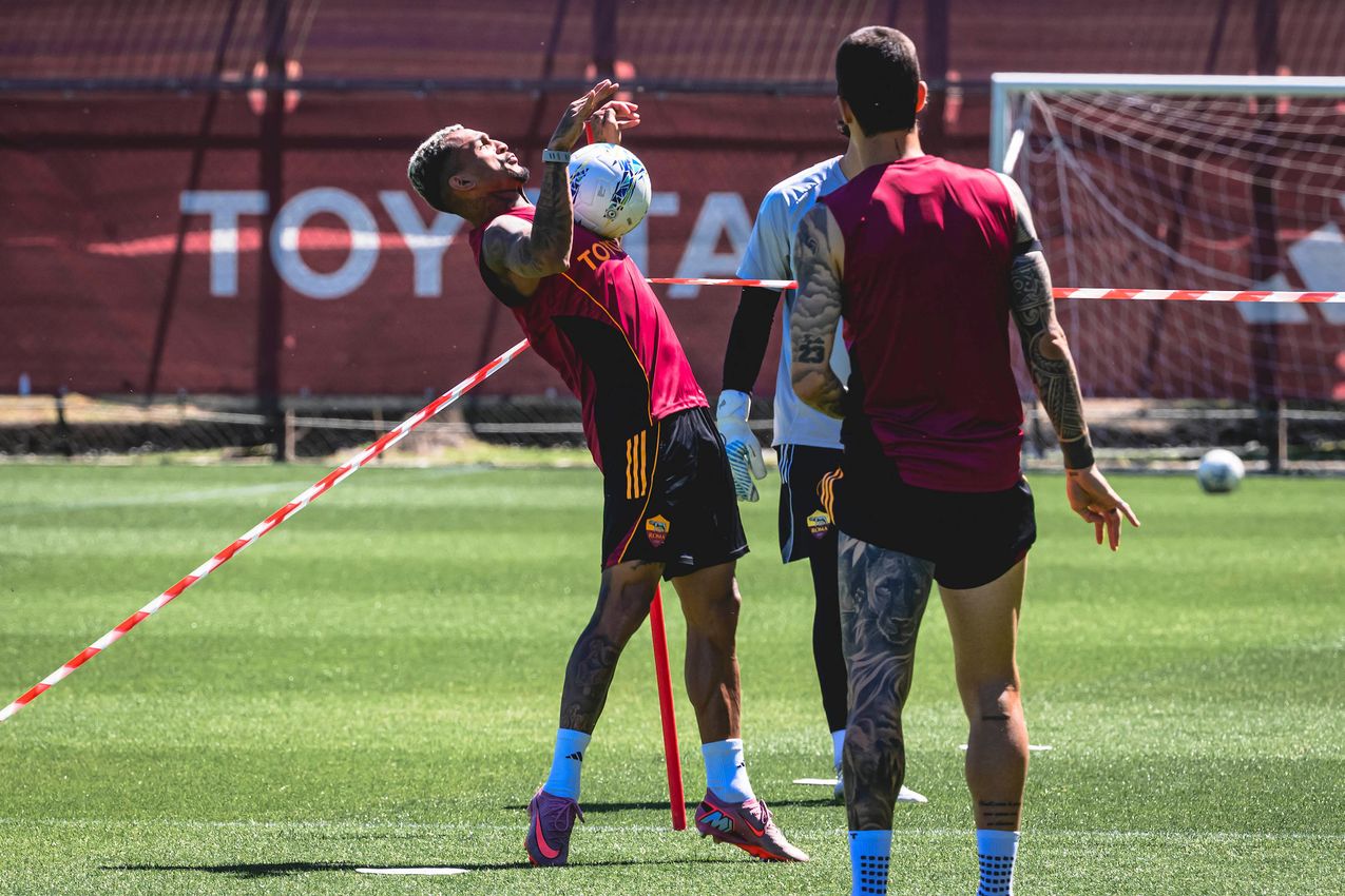 As Roma Gallery Image - Allenamento sabato 2 maggio