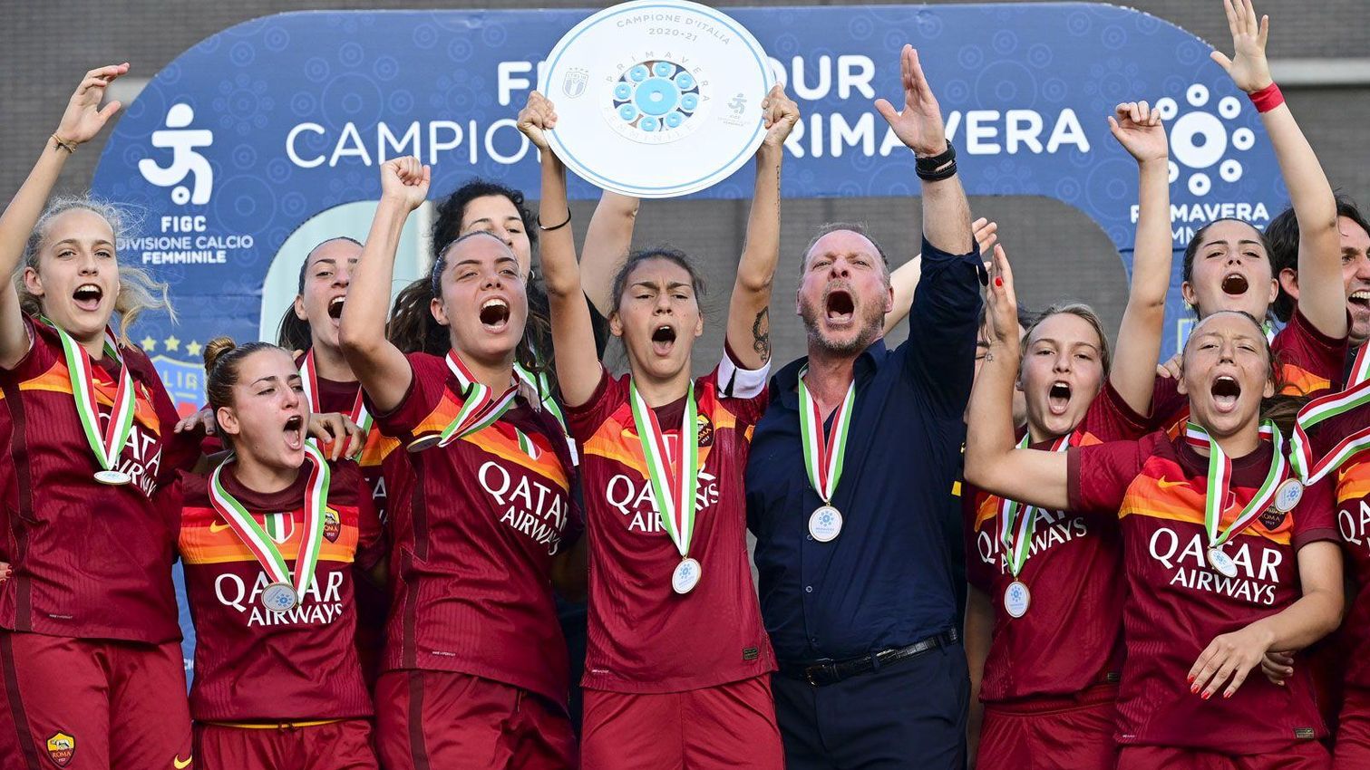 As Roma Gallery Image - Gallery: la festa Scudetto della nostra Primavera!