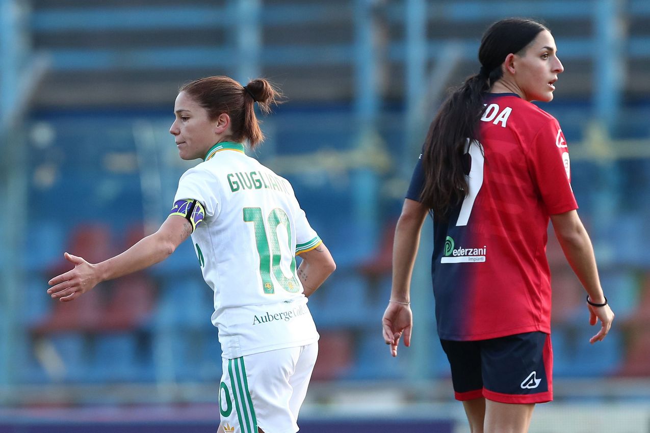 â during the Coppa Italia Women match between FC Lumezzane Women and AS Roma Women at Stadio Tullio Saleri on December 21, 2025 in Lumezzane, Italy. (Photo by AS Roma/AS Roma via Getty Images)