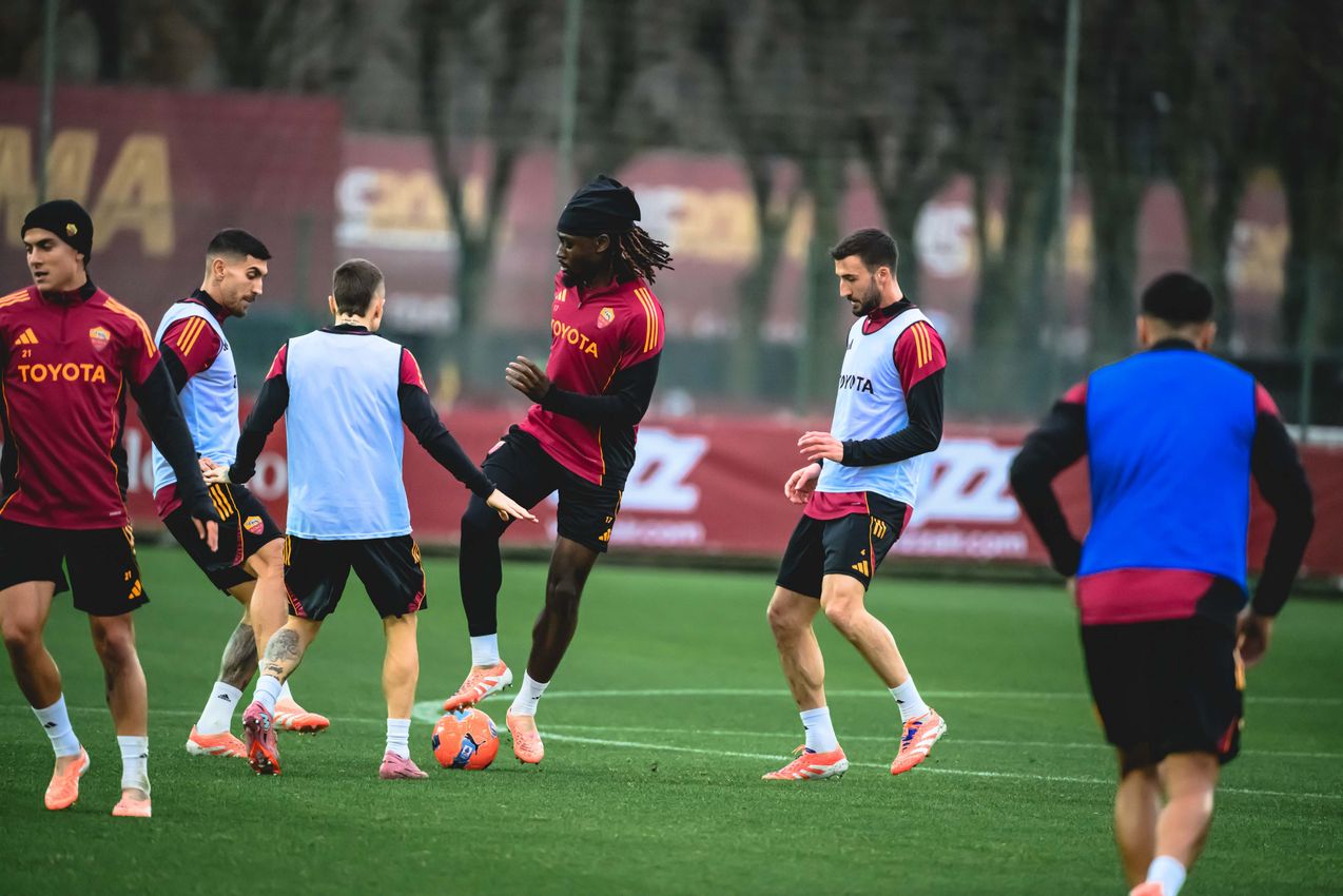 As Roma Gallery Image - Allenamento 23/12