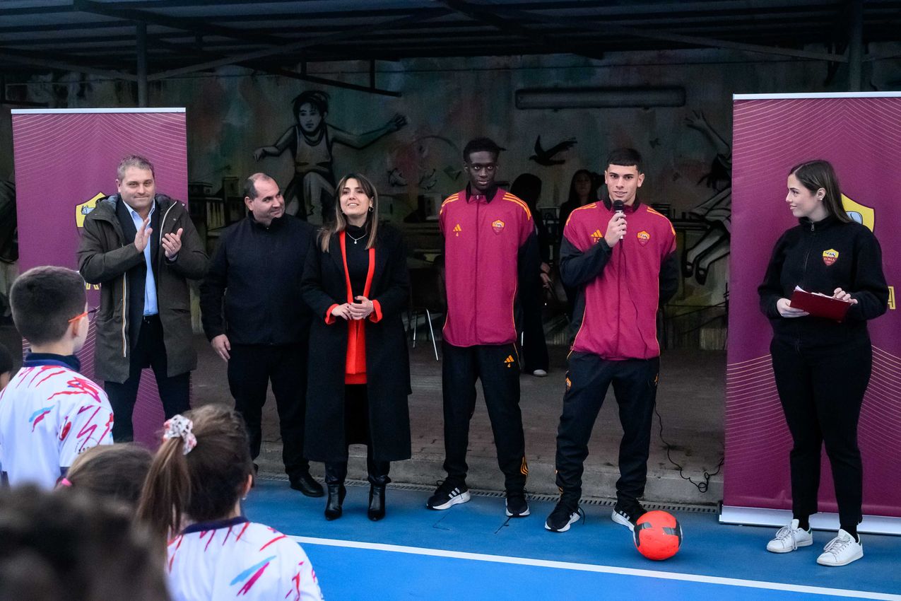 As Roma Gallery Image - Un gol per l'integrazione