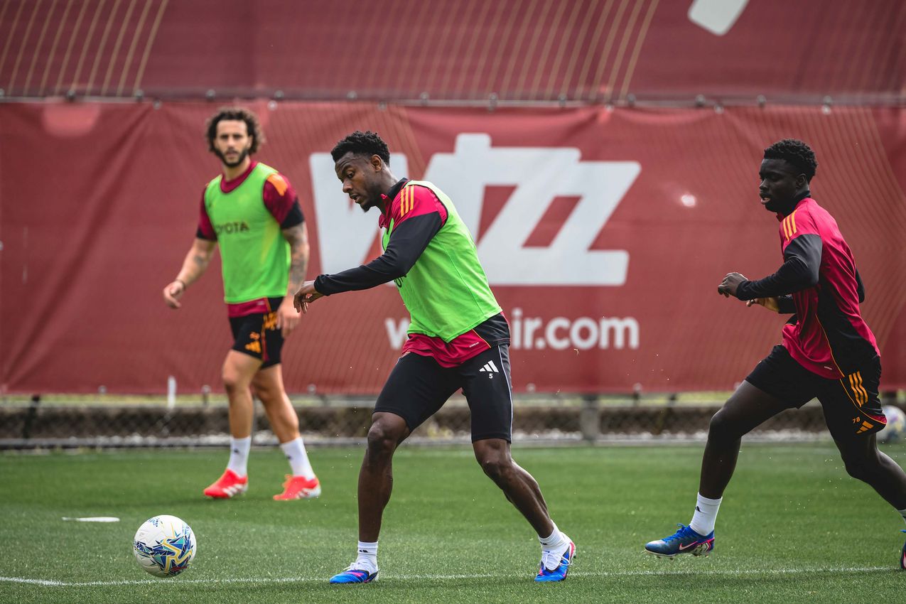 As Roma Gallery Image - L'allenamento di venerdì
