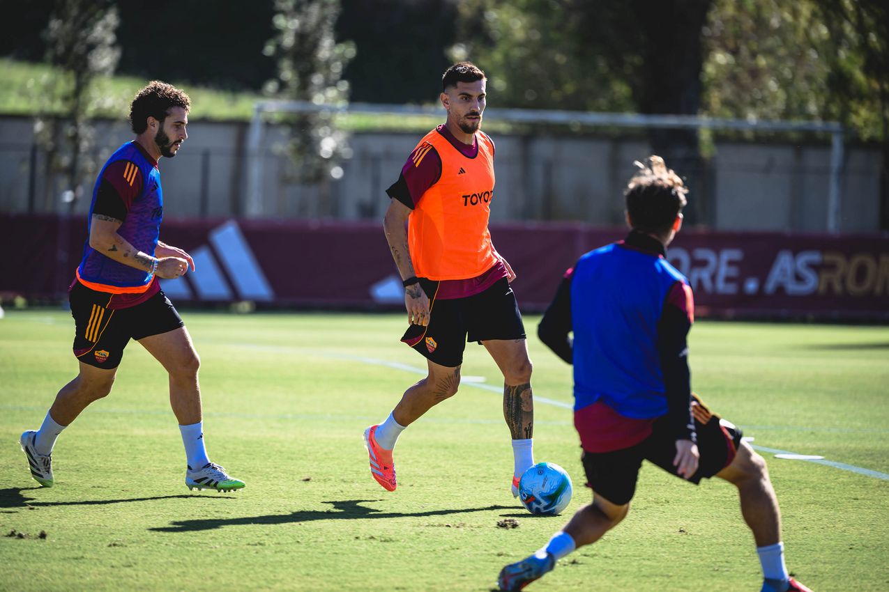 As Roma Gallery Image - Gallery: l'allenamento dell'8 ottobre