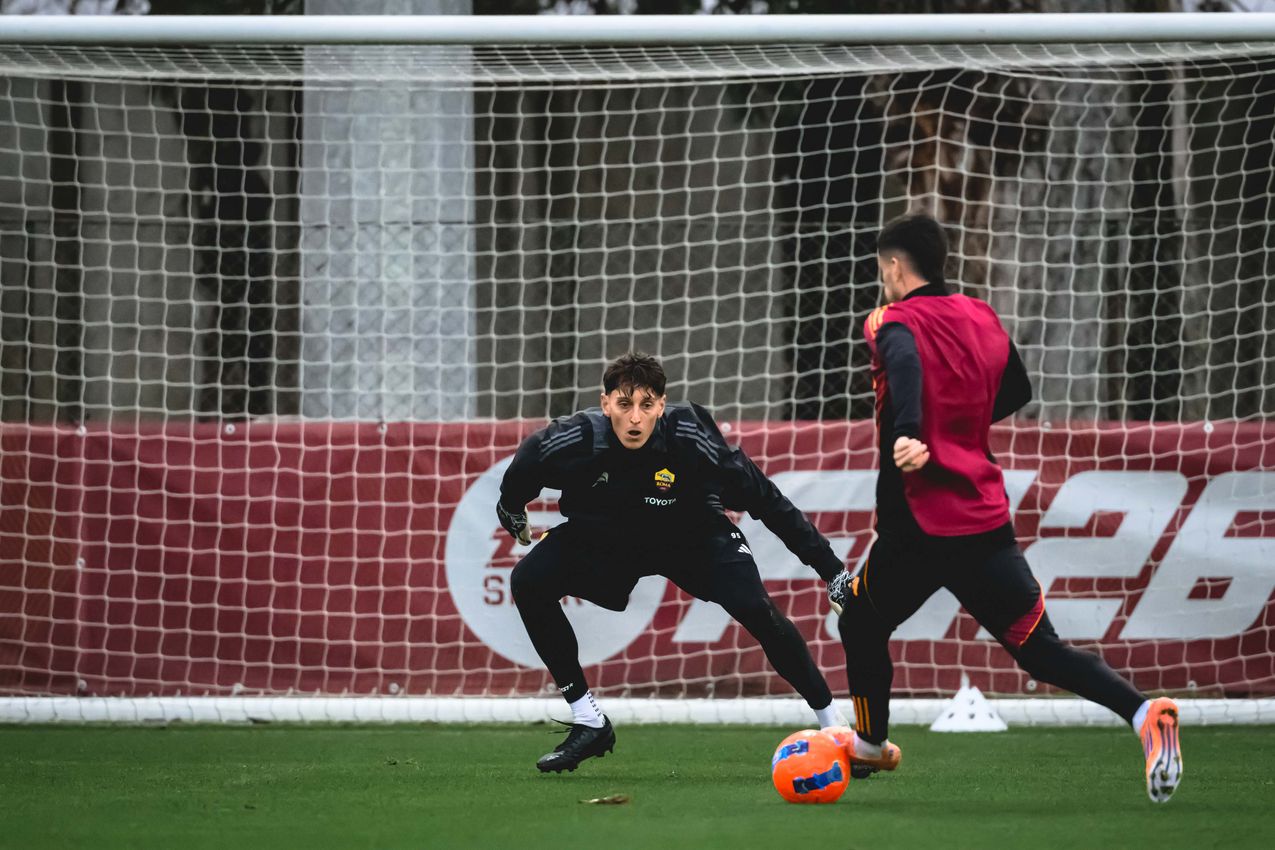 As Roma Gallery Image - Allenamento 23/12