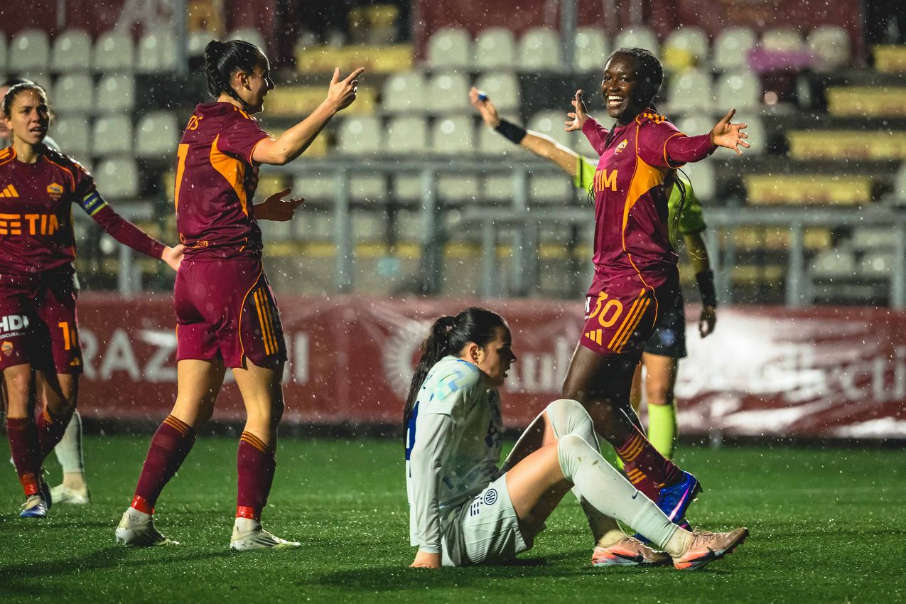 Gallery Roma Inter 1 1 Nell andata Delle Semifinali AS Roma