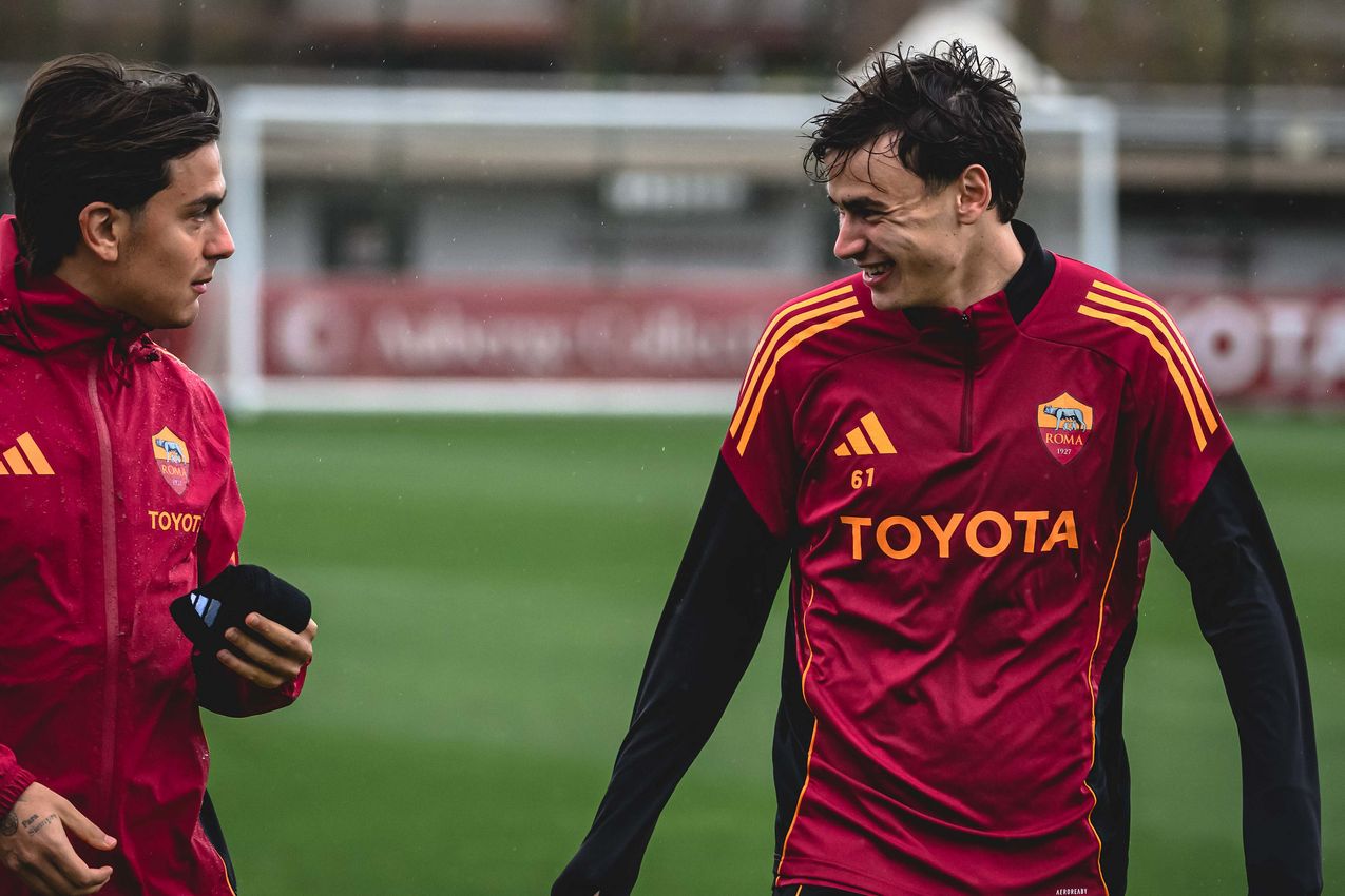 As Roma Gallery Image - Gallery allenamento lunedì 24