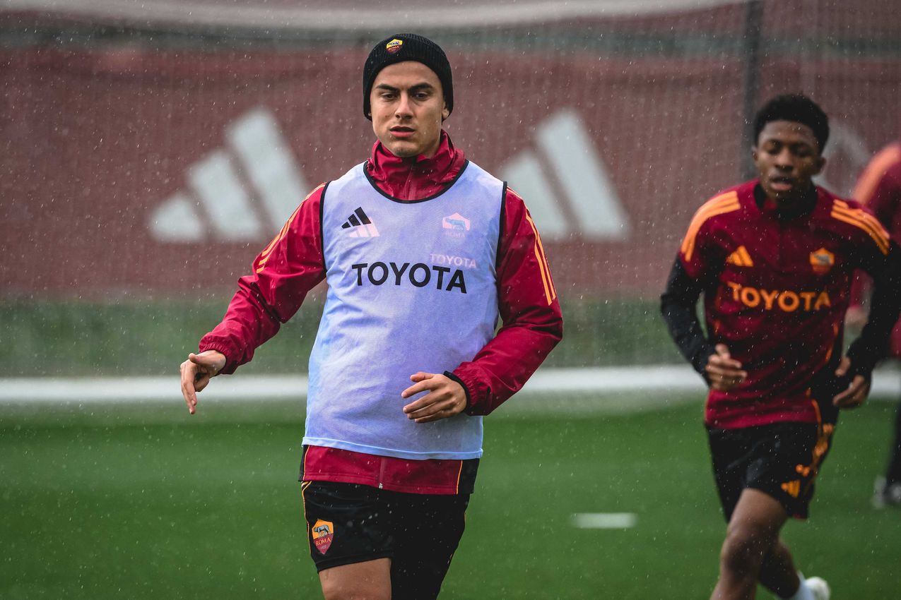 As Roma Gallery Image - Gallery allenamento lunedì 24
