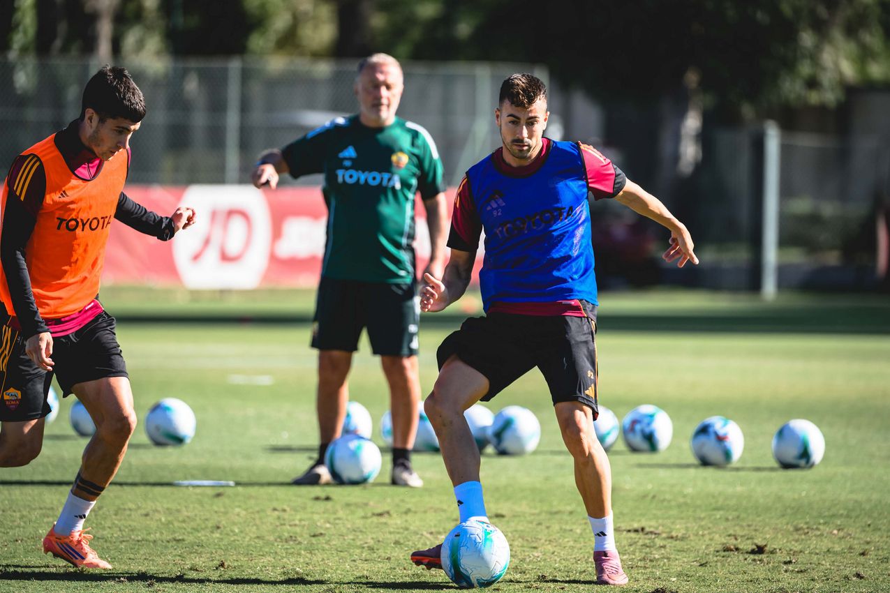 As Roma Gallery Image - Gallery: l'allenamento dell'8 ottobre