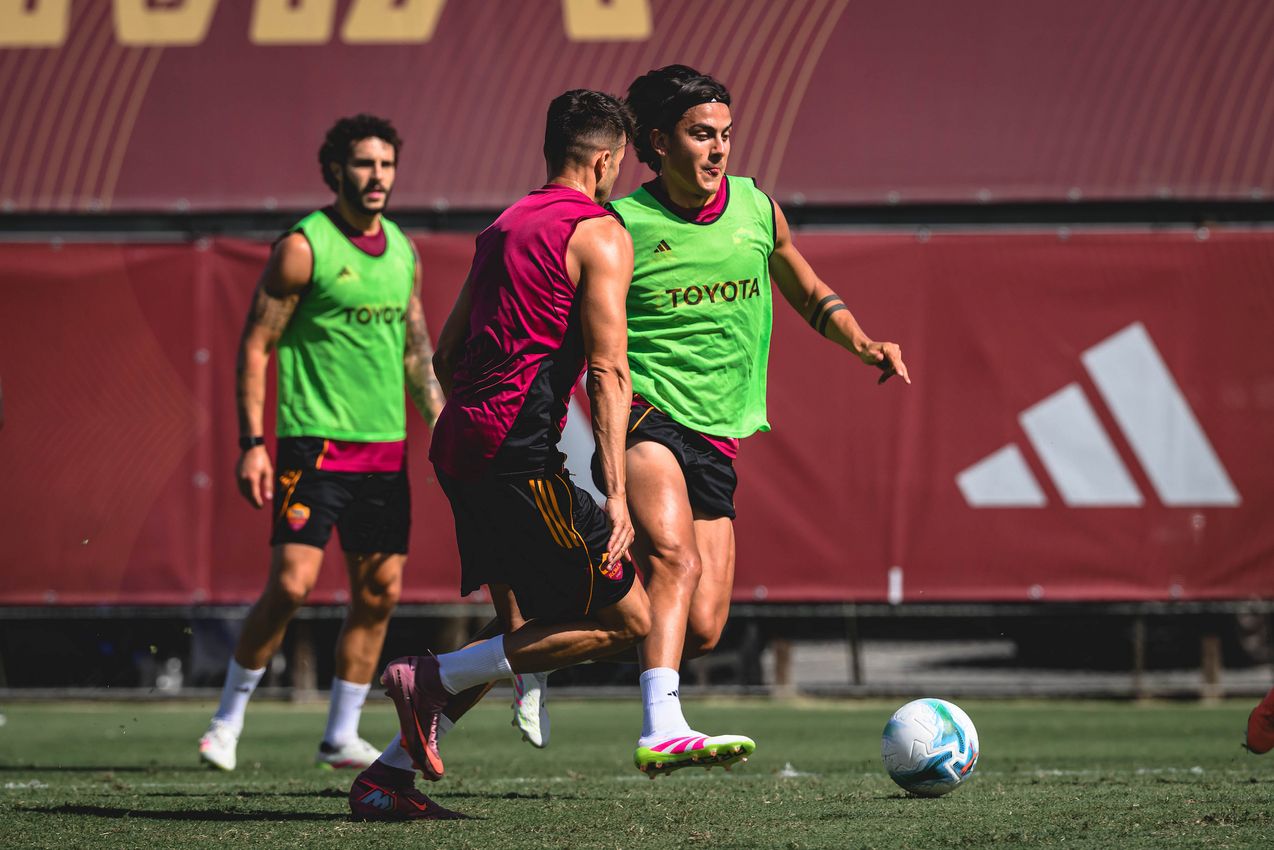 As Roma Gallery Image -  Gallery: the best photos from Wednesday’s training session