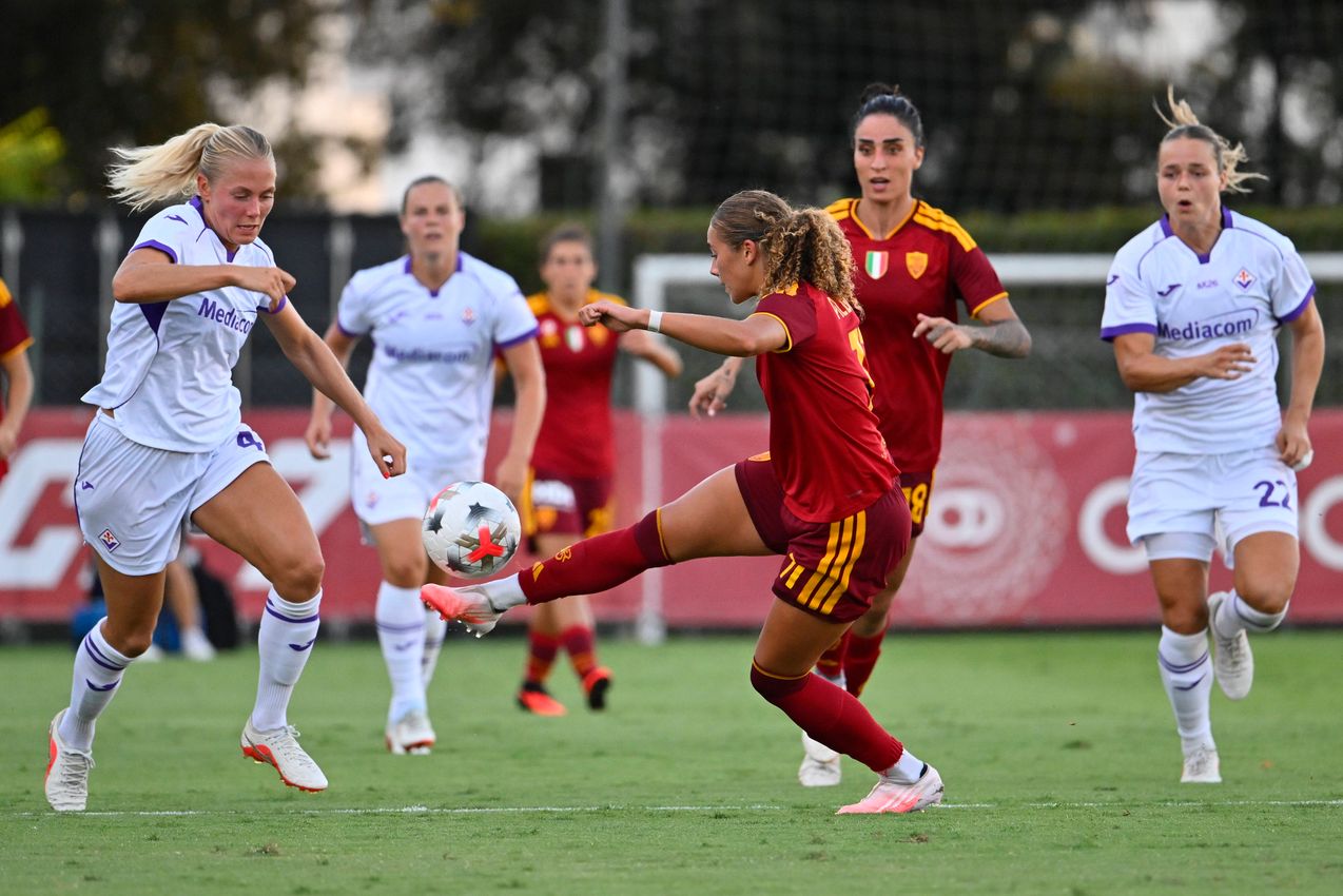 ROME, ITALY - SEPTEMBER 5:  on September 5, 2026 in Rome, Italy. (Photo by AS Roma/AS Roma via Getty Images)