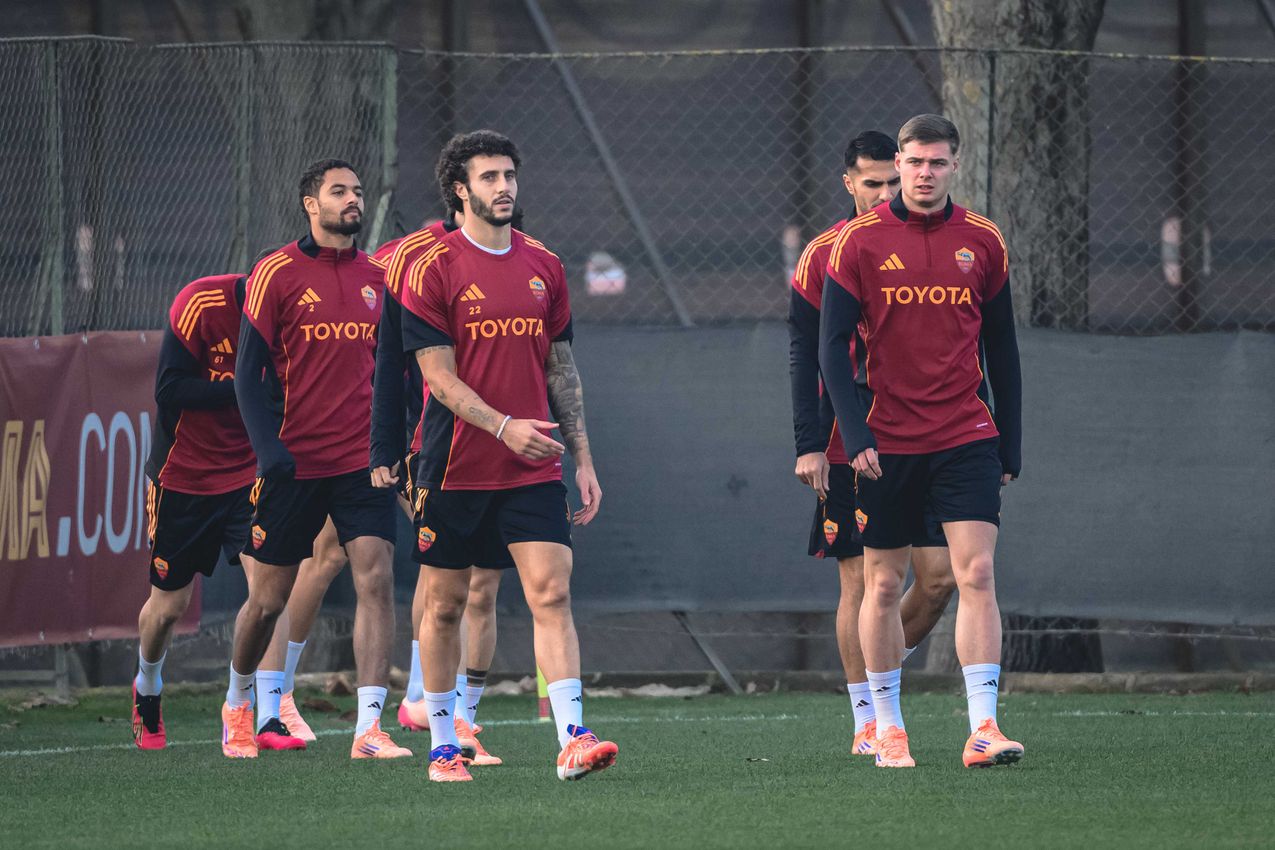 As Roma Gallery Image - Allenamento sabato 13/12
