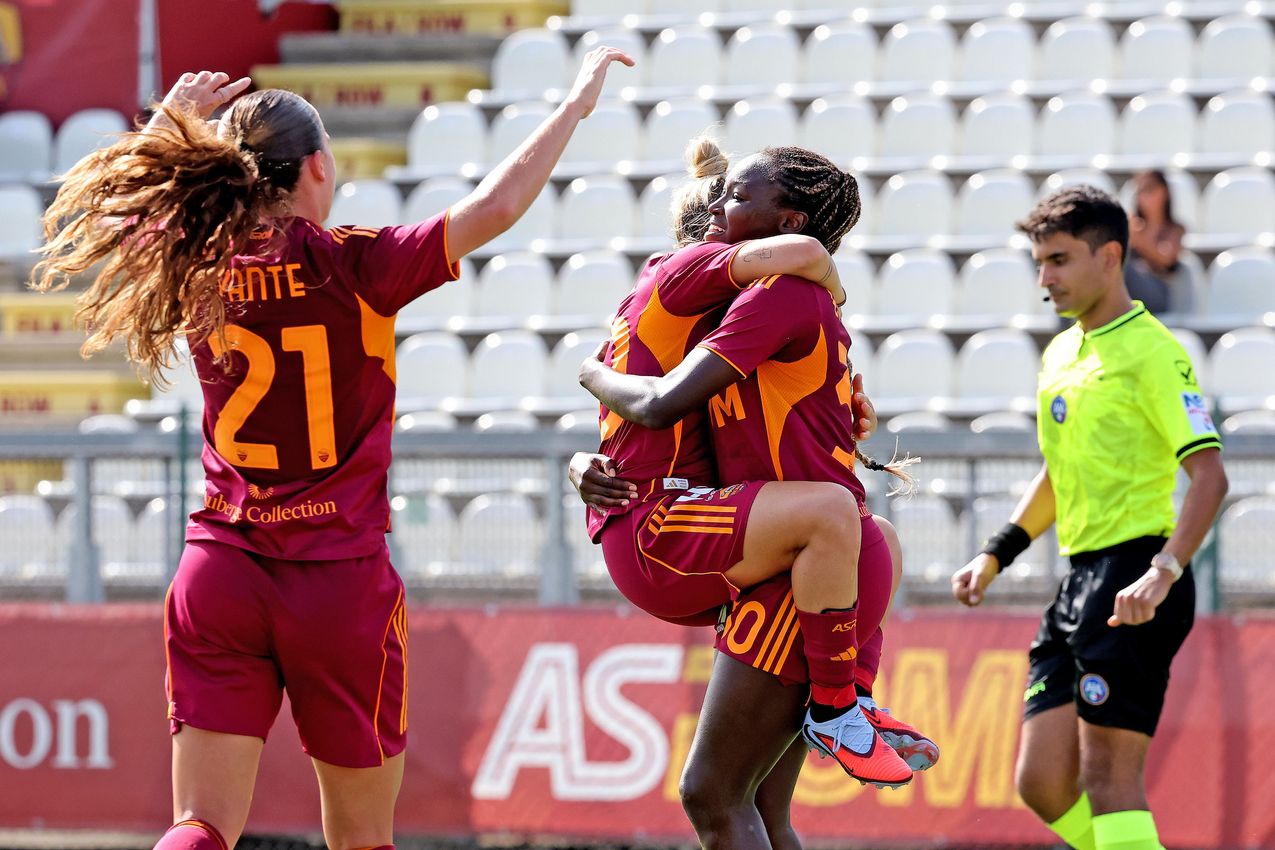 ROME, ITALY - SEPTEMBER 14:  on September 14, 2025 in Rome, Italy. (Photo by AS Roma/AS Roma via Getty Images)