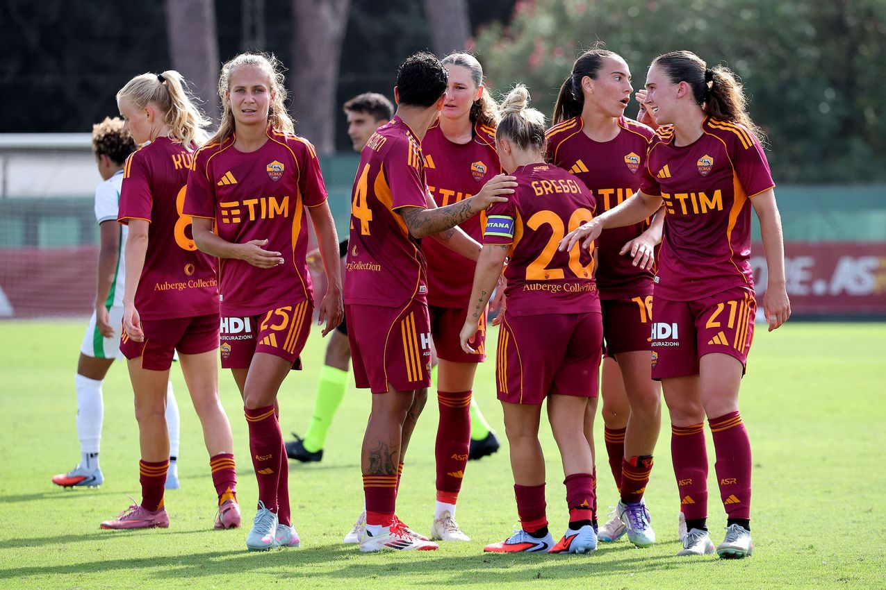 ROME, ITALY - SEPTEMBER 14:  on September 14, 2025 in Rome, Italy. (Photo by AS Roma/AS Roma via Getty Images)
