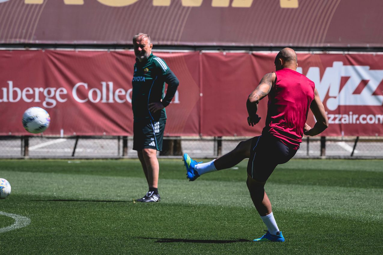 As Roma Gallery Image - Allenamento sabato 2 maggio