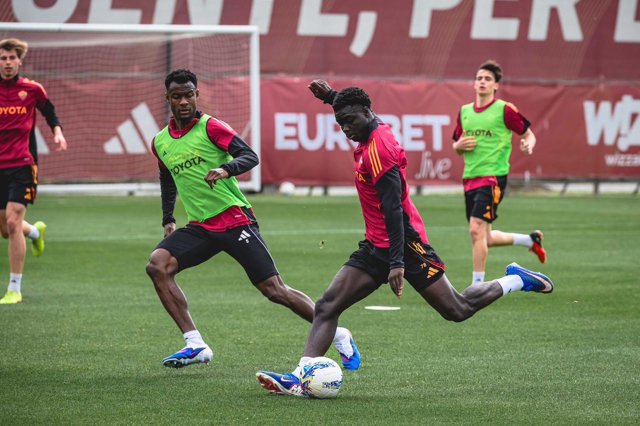 As Roma Gallery Image - L'allenamento di venerdì