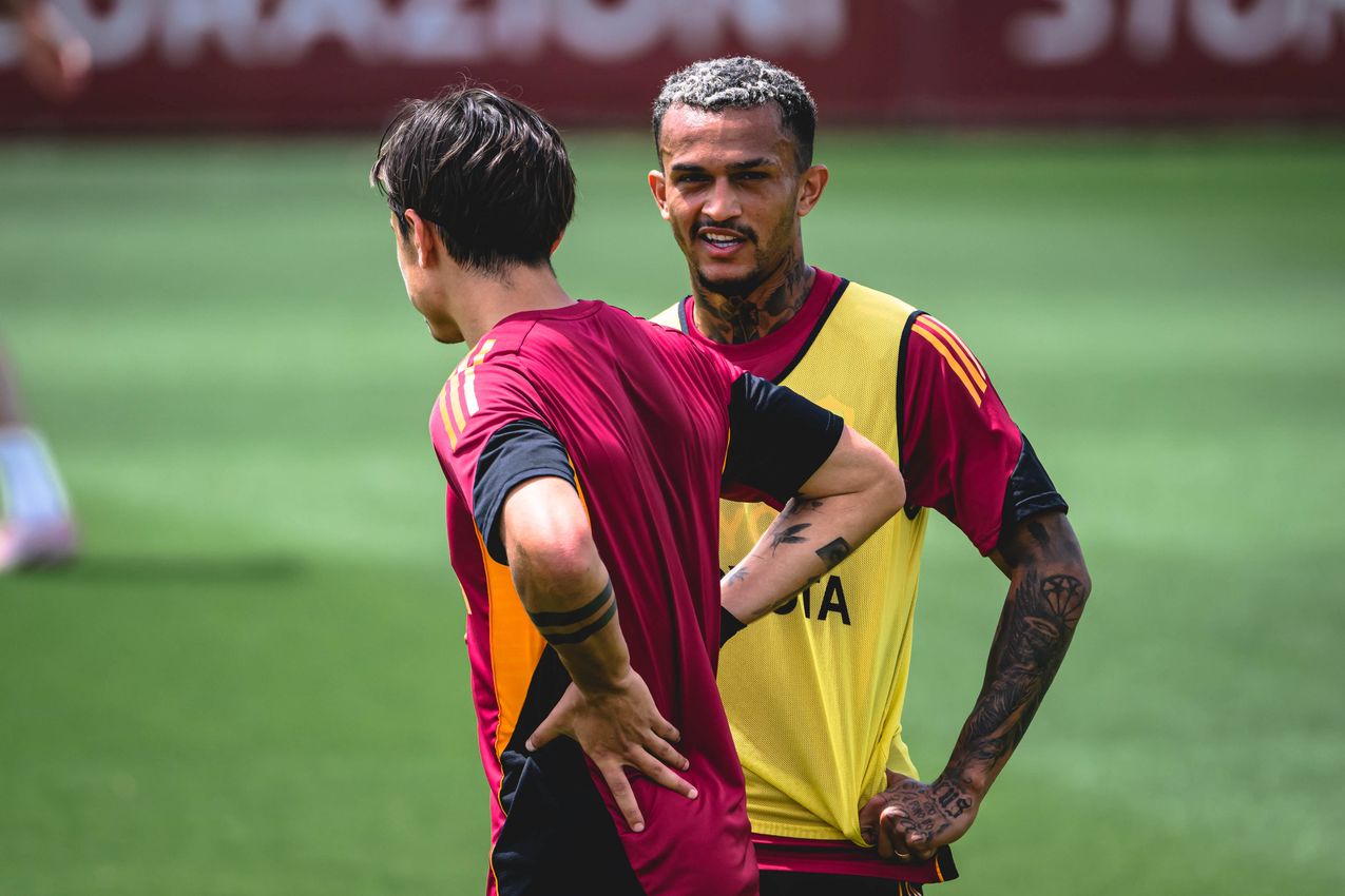 As Roma Gallery Image - Gallery: allenamento venerdì 14