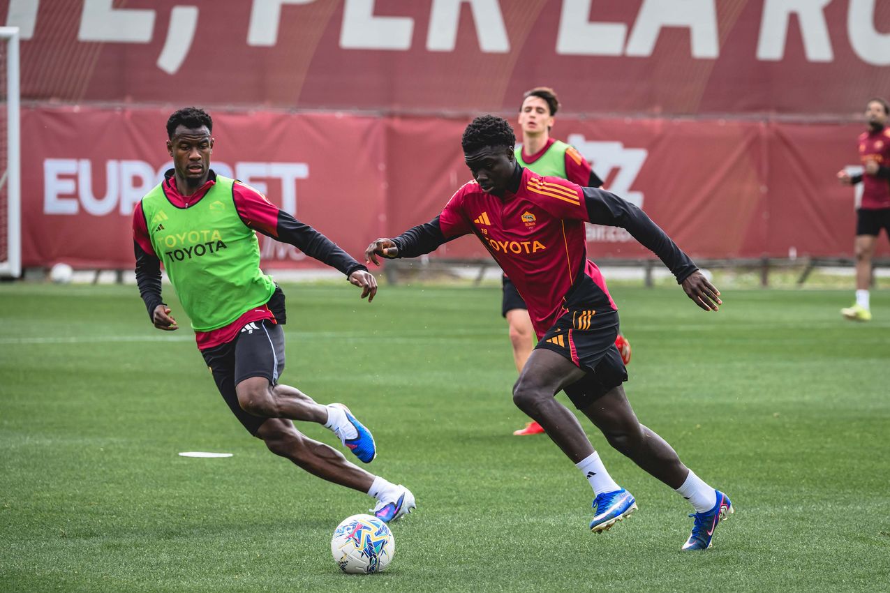 As Roma Gallery Image - L'allenamento di venerdì