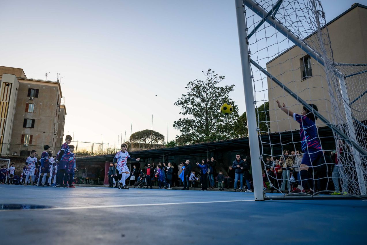 As Roma Gallery Image - Un gol per l'integrazione