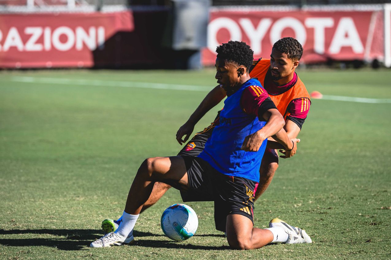 As Roma Gallery Image - Gallery: l'allenamento dell'8 ottobre