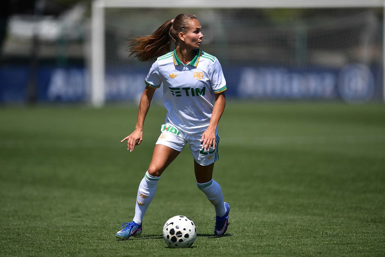 BIELLA, ITALY - APRIL 25:  at Stadio Comunale Vittorio Pozzo Lamarmora on April 25, 2026 in Biella, Italy. (Photo by AS Roma/AS Roma via Getty Images)