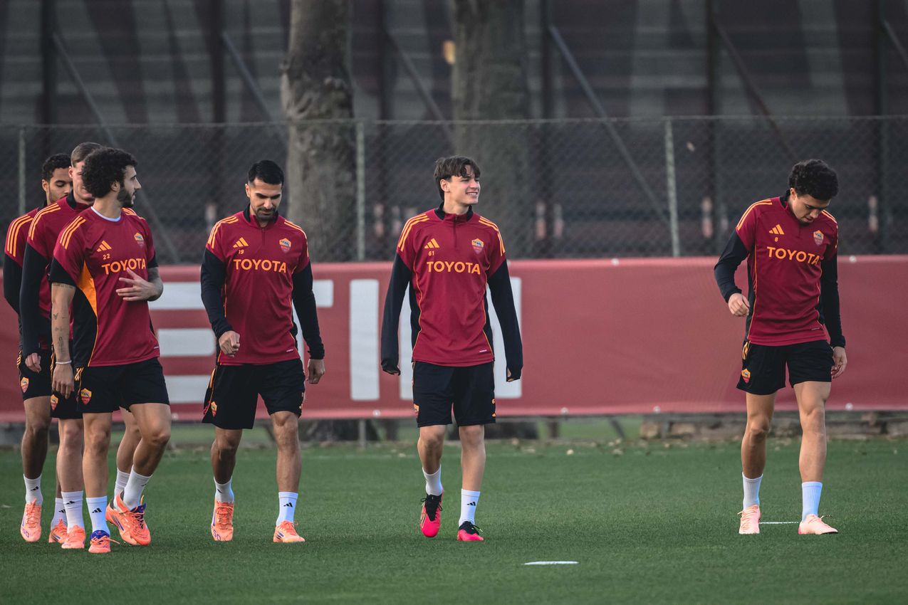 As Roma Gallery Image - Allenamento sabato 13/12