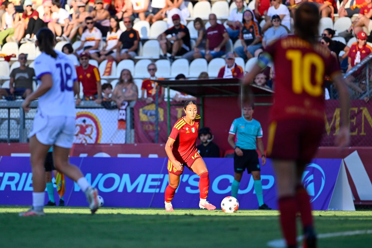 ROME, ITALY - SEPTEMBER 5:  on September 5, 2026 in Rome, Italy. (Photo by AS Roma/AS Roma via Getty Images)