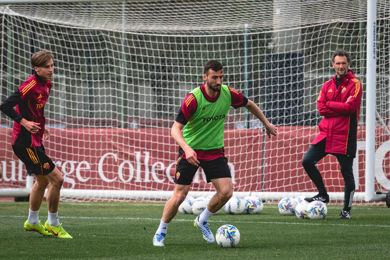 As Roma Gallery Image - L'allenamento di venerdì