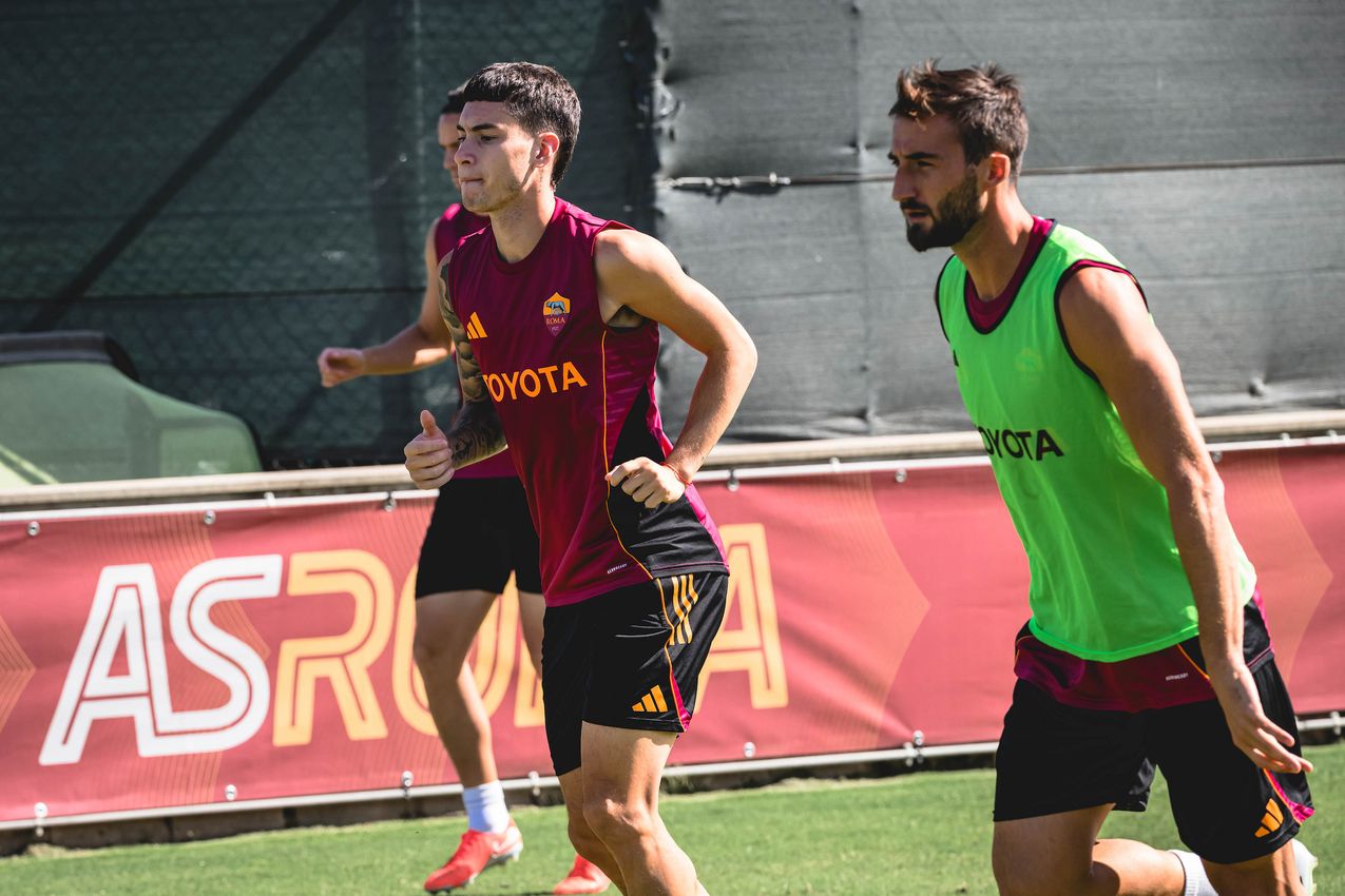 As Roma Gallery Image -  Gallery: the best photos from Wednesday’s training session