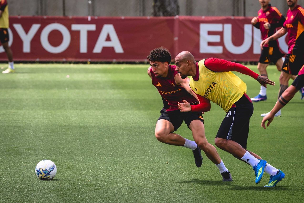 As Roma Gallery Image - Gallery: allenamento venerdì 14